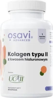 Productafbeelding van Osavi Collageen type II met hyaluronzuur 60 capsules 5904139924631