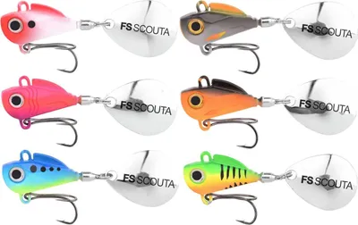 Produktbild von Spro Freestyle Scouta Jig-Spinner 10g #8 / Raubfisch-Köder mit Wendehaken