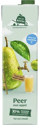 Produktbild von Van de Boom Pear & Apple Fruit Spread 1000g – Natural, No Additives