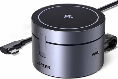 Image de UGREEN 65148 Magflow Qi2.2 3in1 Wireless Charger (Chargeur sans fil)