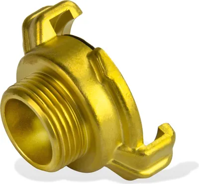 Produktbild von Messing Gewindestück 3/4 Zoll AG 26,5mm mit GK-Kupplung