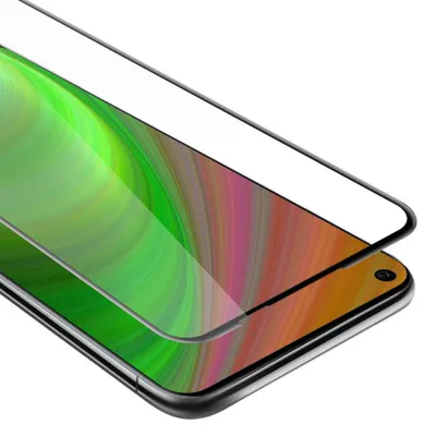 Immagine prodotto di Cadorabo pellicola blindata per Huawei NOVA 5i / P20 LITE 2019 pellicola protettiva in nero a schermo intero pellicola display temperato