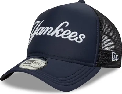 Produktbild von New Era A-Frame Mesh Trucker Cap - FOAM New York Yankees