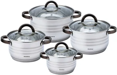 Produktbild von Kochgeschirr-Set 8 Elemente Klausberg Kb-7701