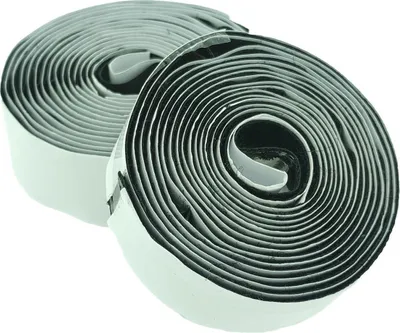 Produktbild von Vielseitiges Klettband selbstklebend für Ordnung und Halt – 2 m x 2 cm in Schwarz, 1 Rolle