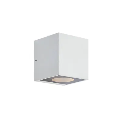 Produktbild von Arcchio Außenwandleuchte Tassnim, 2-flg., weiß, GX53