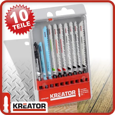 Obrázek produktu pro Náhradní pilové kotouče s T-sloupkem pro přímočaré pily - keramika, kov, hliník, dřevo (měkké - tvrdé) vhodné pro Black and Decker, Makita, VARO PowerPlus, Bosch, Skil
