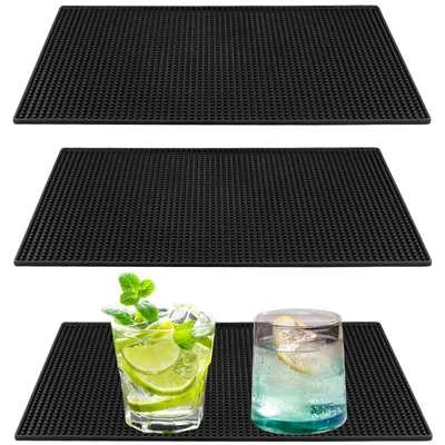 Imagen del producto de Alfombrillas de silicona antideslizantes, juego de 3 unidades, 30x45 cm, para la cocina