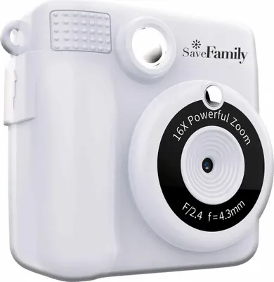 Zdjęcie produktu dla SaveFamily CAMPRINTBLAN, 8 MP, Ekran dotykowy, Biały