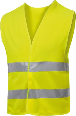 Produktbild von Gebol Warnschutzweste XL EN ISO20471 - Reflektorweste mit Reflexstreifen, gelb