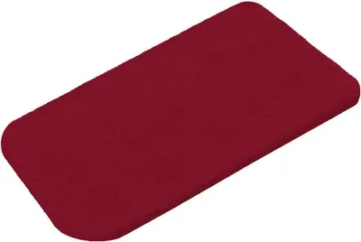 Produktbild von Rhomtuft Badteppich Aspect  rechteckig 80x160 cm Farbe cardinal