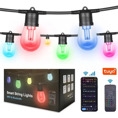Image de BOT Outdoor Smart LED Party Light OSL1 15m Tuya RGBCW WiFi and BT