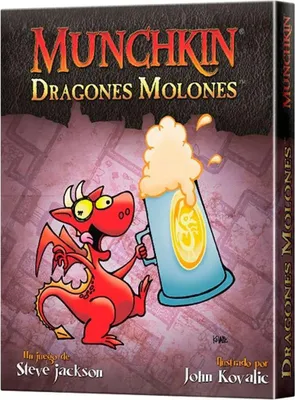 Obrázok produktu pre Asmodee Munchkin Dragones Molones, Stolová hra, Stratégie, 10 rok / roky, 60 min, Rodinná hra