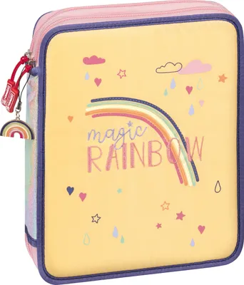 Produktbild von Brunnen Federmäppchen XXL Magic Rainbow