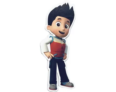 Immagine prodotto di Paw Patrol Ryder 3D autoadesivo stenu