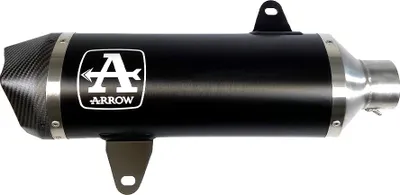 Image de ARROW urban dark aluminium slip-on silencer with end cap for Yamaha Tricity 300