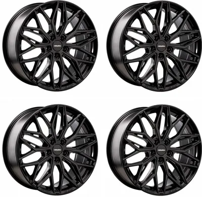 Produktbild von 4 Carmani Felgen 26 Max 7.5x19 ET45 5x108 SW für Jaguar F-Pace XE XF