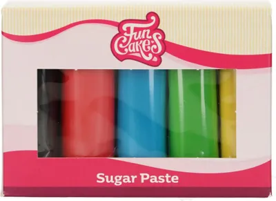 Produktbild von FunCakes Fondant Multipack Essential 5 x 100g