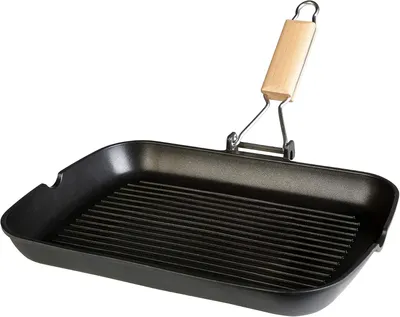 Obrázok produktu pre WECOOK! Ecostone – Grilovacia panvica s nepriľnavým povrchom z hliníka – S rebrá – 34 x 24 cm