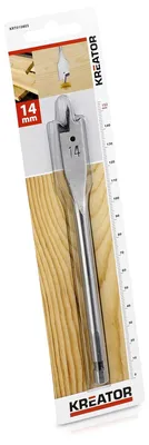 Obrázok produktu pre KREATOR KRT010805 - Plochý vrták do dreva 14 x 152 mm