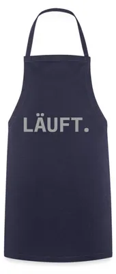 Produktbild von Spreadshirt Stromberg Läuft Kochschürze, One size, Navy