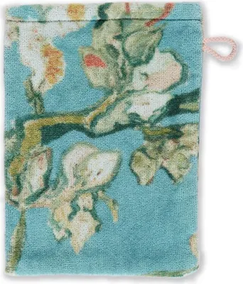 Produktbild von Beddinghouse van Gogh Waschlappen Blossom Farbe Blau Größe 16 x 22 cm AL