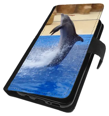 Produktbild von Handy Hülle für Samsung Galaxy S9 PLUS Book Case Schutzhülle Tasche Slim Flip Cover Etui Klapphülle Delphin Bild 157