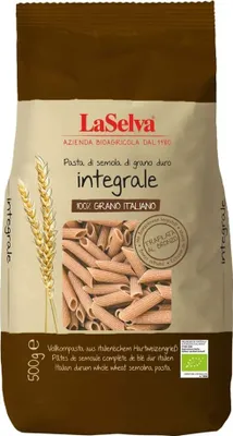 Produktbild von Pasta - Penne Integrale Vollkornhartweizengrieß 500g