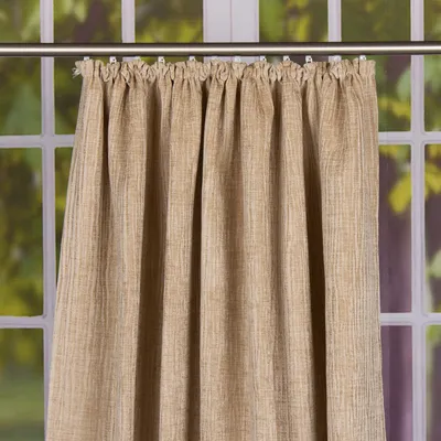 Produktbild von Thermo Chenille Fertigvorhang Kälteschutz Schallschutz Verdunkelung beige 145x245cm