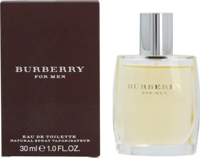 Produktbild von Burberry For Men, Männer, 30 ml, Bergamotte, Lavendel, Minze, Thymian, Geranium, Moschus, Sandelholz, Bernstein, Zedernholz, Spray