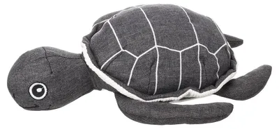 Produktbild von Flamingo Hundespielzeug Flipper Schildkröte grau, Größe: L