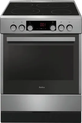 A front view of a freestanding electric range.