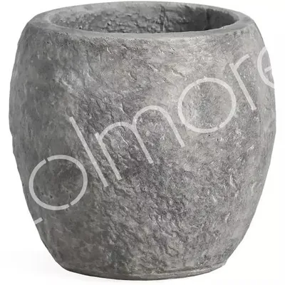 Immagine prodotto di Vaso da fiori SALVADOR, diametro 23 cm, altezza 21 cm, colore grigio
