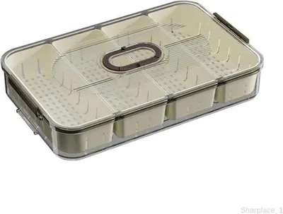 Obrázek produktu pro Úložný box - Model 4 - Hnědý - Přihrádky - Elegantní design