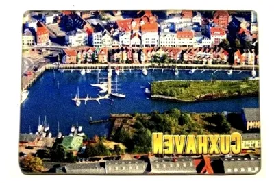 Produktbild von Cuxhaven-Deutschland -Souvenir-Kühlschrankmagnet Fridge Magnet 171108 Reiseandenken