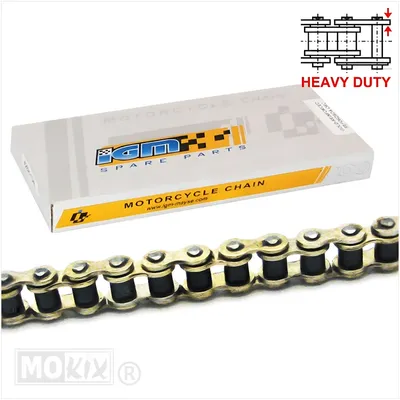 Produktbild von IGM Kette 415 130L Heavy Duty Gold