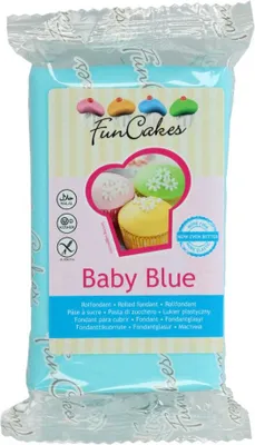 Produktbild von FunCakes Fondant Baby Blue 250g