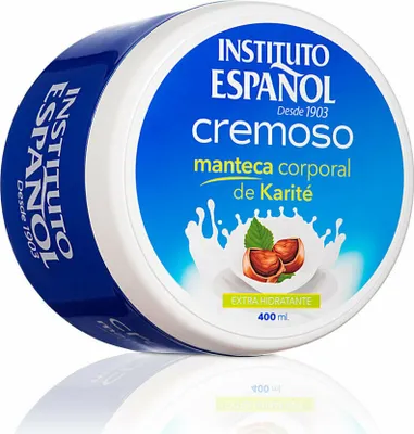 Produktbild von Instituto Español 8411047105313, Creme, Feuchtigkeitsspendend, Illuminating, Nährend, Schutz, Regenerierend, trockene Haut, Empflindliche Haut, 400 ml, Sheabutter, Paraben