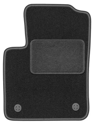 Imagen del producto de Alfombrilla conductor de moqueta para Fiat 500 FL 2013-2019 (hatchback) – 1 pieza, gris grafito, a medida – Wielganizator LUX
