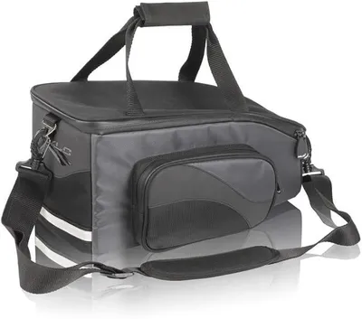 Productafbeelding van Bagagedrager tas BA-S47 - Een praktische metgezel voor ontspannen fietstochten - zwart/anthraciet, 15 liter