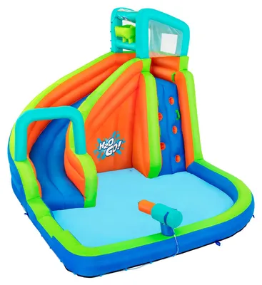 Immagine prodotto di Bestway® H2OGO!® Mega parco acquatico Scivolo turbo con ventilatore continuo 365 x 320 x 270 cm