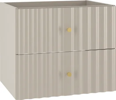 Produktbild von Waschtischunterschrank 60cm Izae mit 2 Schubladen, Kaschmir