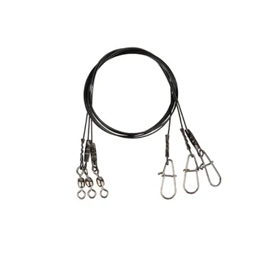 Obrázok produktu pre Savage Gear Black7 Trace 20cm 0.35mm 7kg - 3 oceľové dravce
