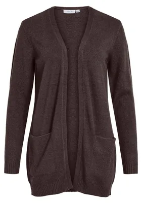 Produktbild von VILA Basic Cardigan Stretch Cozy Knit Feinstrick Jacke mit Taschen VIRIL Größe: M
