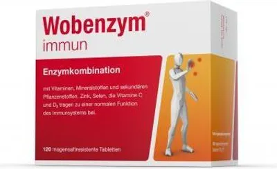 Produktbild von Wobenzym imunitní entericky potahované tablety 120ks