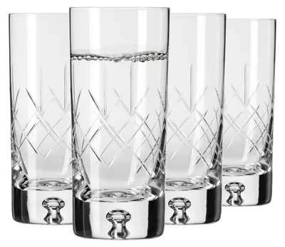 Image de Krosno – Verres à eau, jus et cocktails, 300 ml – Coffret de 4 – Collection Saga – K