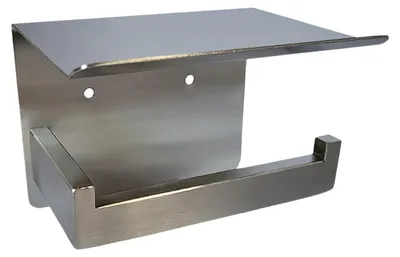Imagen del producto de Soporte de papel higiénico autoadhesivo con estante