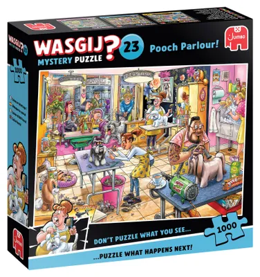 Produktbild von Wasgij Mystery 23 - Hundesalon Pfötchen! (1000 Teile), 1000 Stück(e), Humor, 12 Jahr(e)