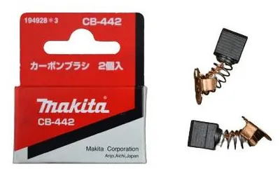 Produktbild von Makita 194928-3/195023-2 Original 2 Stück Kohlebürsten CB-442