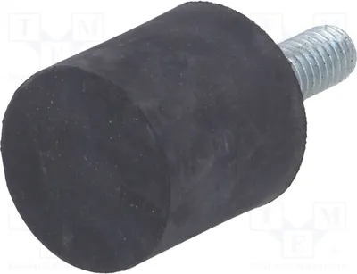 Produktbild von 1x Mit vibrationsgeschütztem Stbein H: 20mm Ø: 20mm 160N DVA.4-20-20-M6-18-40 Beine
